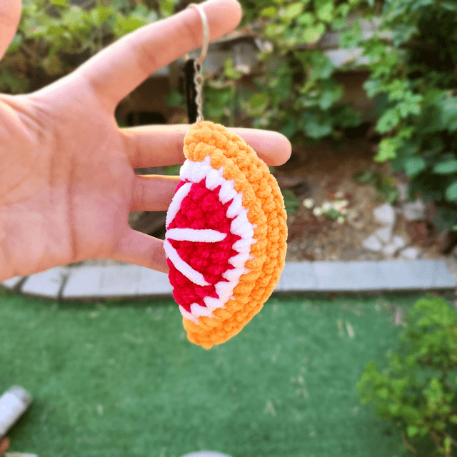 Porte clé fruits