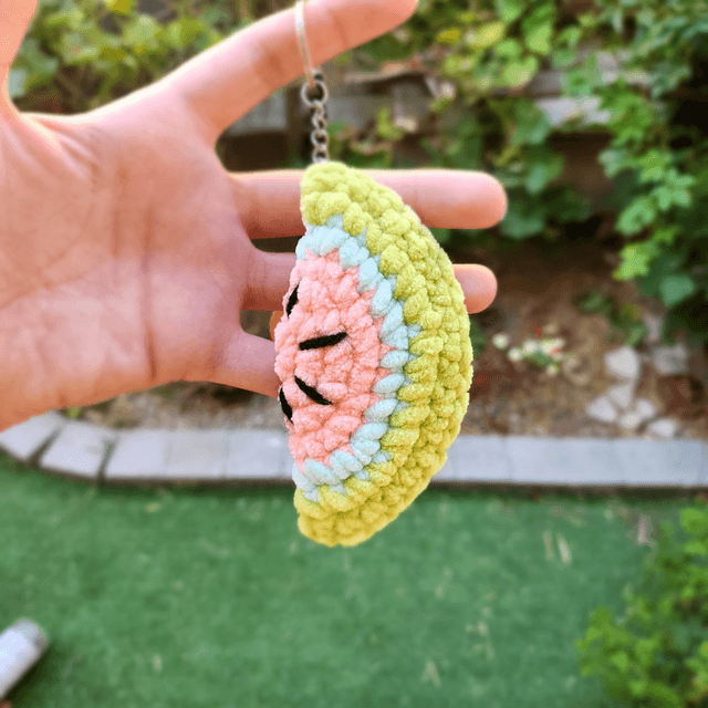 Porte clé fruits