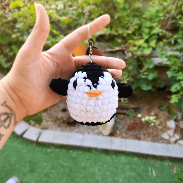 Porte clé pingouin
